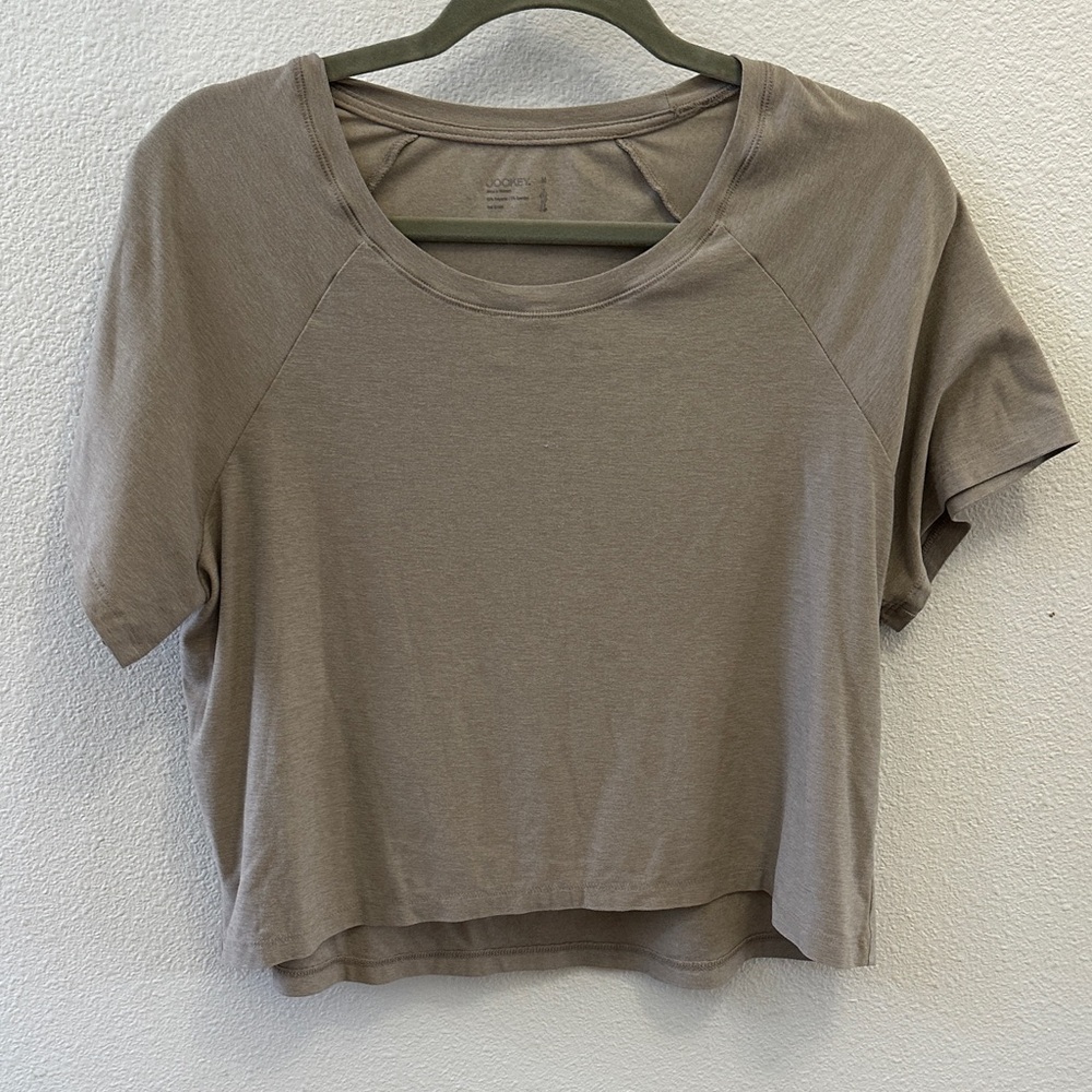 Jockey Women's Short Sleeve Tee in Taupe